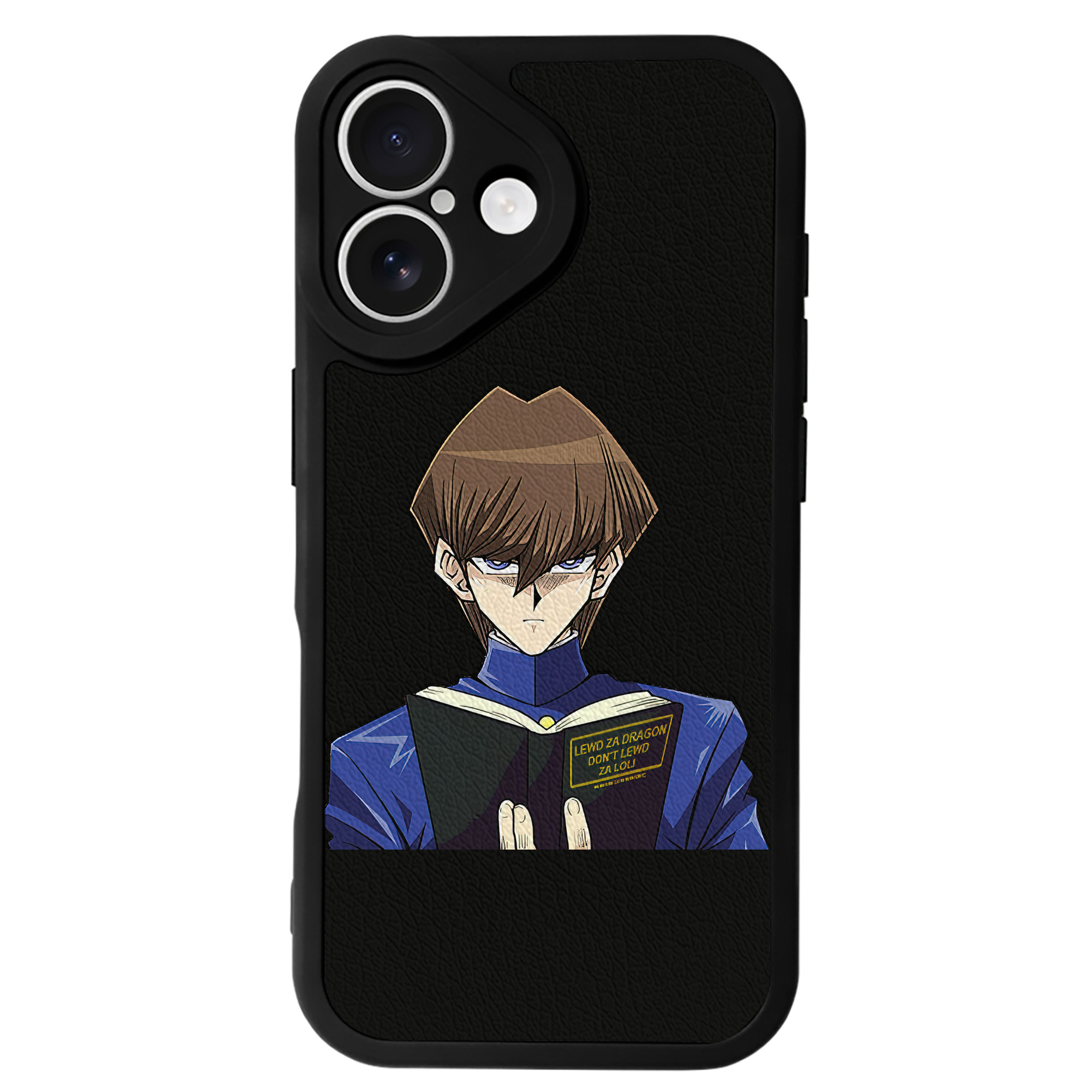 遊☆戯☆王 Yu-Gi-Oh! 【iPhone 16シリーズ対応】シリコンスマホケース（レザー調） 材質：シリコン